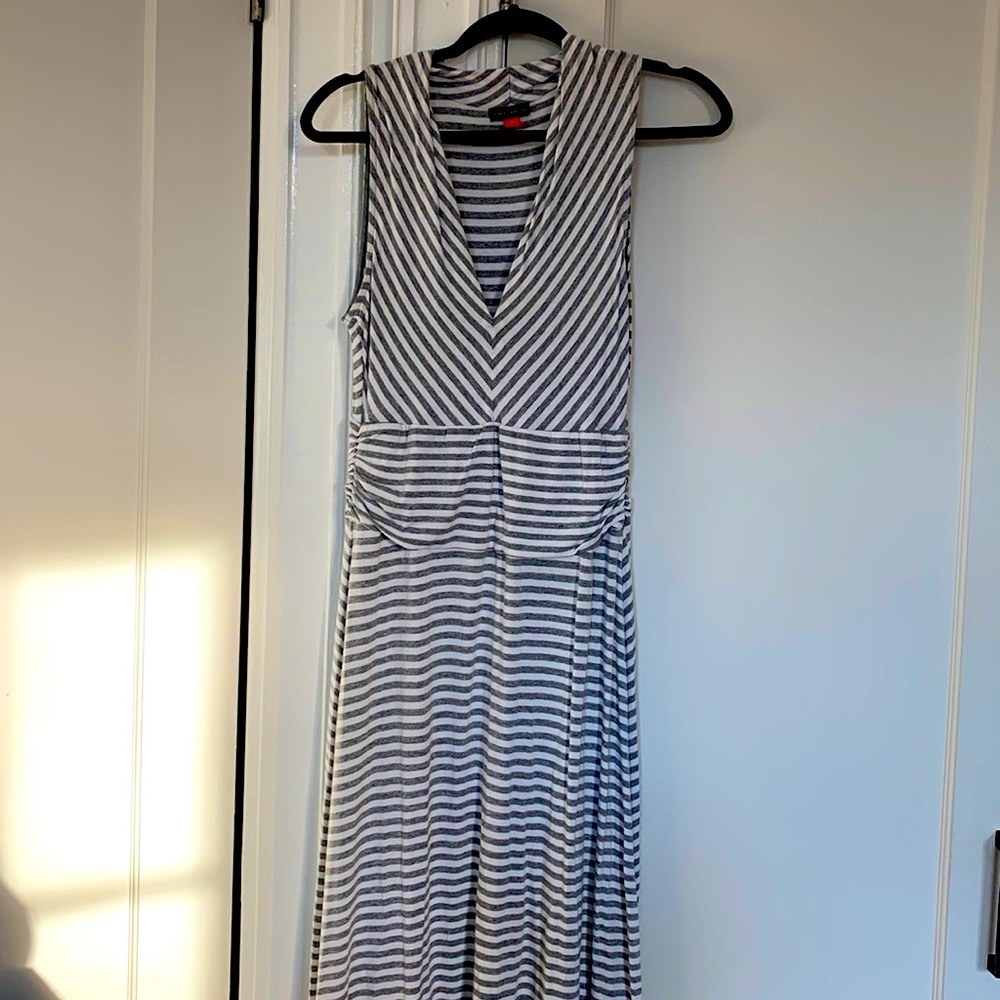 Vince Camuto striped maxi dress